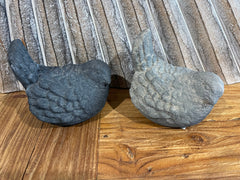 NEW Balinese Cast Concrete Bird Statue - Bali Bird Statue - 2 Colours available