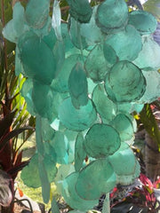 NEW Capiz Shell Mobile or Wind Chime or Pendant Light Shade STUNNING!! 30x90cm