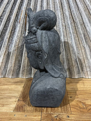 Balinese Cast Concrete Kwan Im Statue - Bali Guanin Statue - Kwan Yin Statue