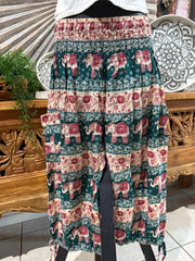 Ladies Bali Beach / Shirred Waist Bali Capri Pants SO COMFY XXL - Bali 3/4 Pants