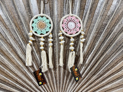 NEW Balinese Handmade Crochet Dream Catcher - Stunning Bali Dream Catcher SMALL