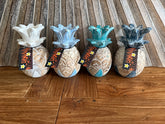 NEW Hand Carved Wooden Pineapple Decor - BOHO Style - 4 Colours Available SM