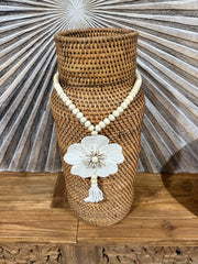 Balinese Flower / Bead Tassel - Bali Homewares - Bead / Flower Home Accessories