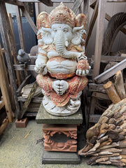 NEW Balinese Cast Concrete Ganesha 70cm tall - Stunning Bali Ganesha Statue