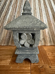 Balinese Hand Crafted Lantern - Bali Frangipani Garden Lantern 2 Colours Avail