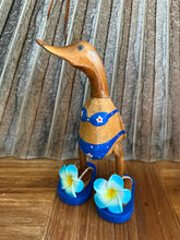 NEW Balinese Hand Carved Wooden S Bikini Duck w/thongs - Bali Rice Paddy Duck