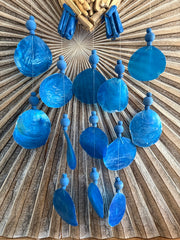 NEW Balinese Driftwood Turtle/Capiz Shell Windchime / Mobile - Turtle Windchime