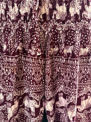 Ladies Bali Beach / Shirred Waist Bali Capri Pants SO COMFY XXL - Bali 3/4 Pants