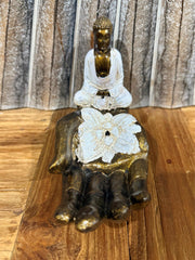 NEW Balinese Resin Buddha Hand Incense Holder - Bali Buddha Incense Stick Holder