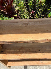 Hand Crafted Recycled OLD TEAK WOOD SHELF UNIT - Bali Antique Style Shelf Unit
