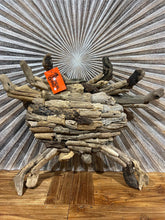 NEW Bali Handmade Driftwood Crab Wall Decor 60cm - Bali Driftwood Wall Art