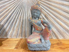 Balinese Cast Concrete Wisnu Statue - Bali Wisnu Statue - Bali Hindu God