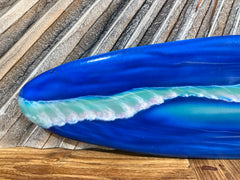 NEW Bali Handmade Air Brushed Surfboard Wall Decor 80cm - Bali Surfboard Art