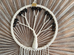 Balinese Handmade Tree of Life Dream Catcher - Macrame Tree of Life Wall Art