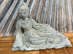 Balinese Cast Concrete Kwan Im Statue - Bali Guanin Statue - Kwan Yin Statue