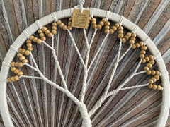 Balinese Handmade Tree of Life Dream Catcher - Macrame Tree of Life Wall Art