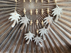 NEW Balinese Timber Palm Tree Mobile - Bali Palm Trees Mobile