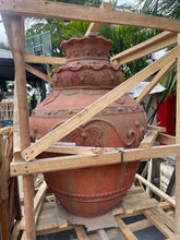 LARGE Traditional Balinese Pot - Bali Feature Pot 120cm - Balinese Garden Pot