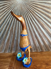 NEW Balinese Hand Carved Wooden L Bikini Duck w/thongs - Bali Rice Paddy Duck