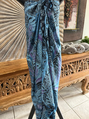 Bali Beach Mumu Sarong - Balinese Sarong Dress - Tie Up Tube Sarong S-XL