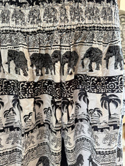 Ladies Bali Beach / Shirred Waist Bali Capri Pants SO COMFY XXL - Bali 3/4 Pants