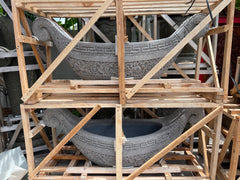 NEW Balinese Master Carved Paras Boat Pot - Unique High Quality Bali FEATURE POT