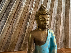 NEW Balinese Resin Buddha Sculpture - Bali Buddha Statue Resin for Indoors