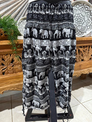 Ladies Bali Beach / Shirred Waist Bali Capri Pants SO COMFY XXL - Bali 3/4 Pants