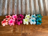 Frangipani Hair Clip - 6 COLOURS - Frangipani Claw Hair Clip GREAT GIFT Pack 2