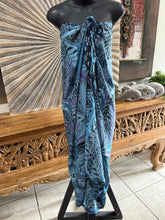 Bali Beach Mumu Sarong - Balinese Sarong Dress - Tie Up Tube Sarong S-XL