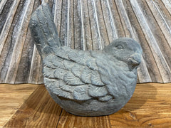 NEW Balinese Cast Concrete Bird Statue - Bali Bird Statue - MEDIUM Bali Bird