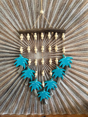 NEW Balinese Timber Palm Tree Mobile - Bali Palm Trees Mobile