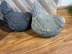 NEW Balinese Cast Concrete Bird Statue - Bali Bird Statue - 2 Colours available