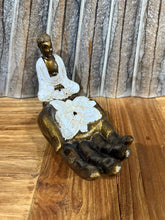 NEW Balinese Resin Buddha Hand Incense Holder - Bali Buddha Incense Stick Holder