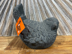 NEW Balinese Cast Concrete Bird Statue - Bali Bird Statue - LARGE Bali Bird