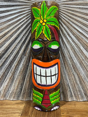NEW Balinese Hand Crafted Tiki Bar / Polynesian TIKI MASK / TOTEM 50cm