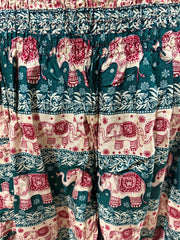 Ladies Bali Beach / Shirred Waist Bali Capri Pants SO COMFY XXL - Bali 3/4 Pants