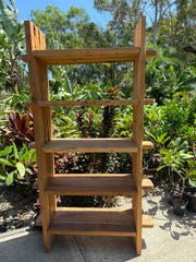Hand Crafted Recycled OLD TEAK WOOD SHELF UNIT - Bali Antique Style Shelf Unit