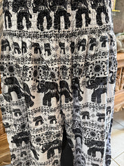 Ladies Bali Beach / Shirred Waist Bali Capri Pants SO COMFY Suit Maternity XXL