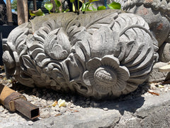 NEW Balinese Master Carved Paras Pot - Unique High Quality Bali FEATURE POT
