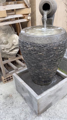 NEW Balinese Marble Chip Water Feature - Bali Water Feature - Bali Water Garden