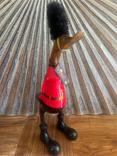 NEW Balinese Hand Carved Wooden M Royal Guard Duck - Bali Bamboo Rice Paddy Duck