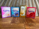 NEW Balinese KISPRAY Laundry / Fabric / Room Spray Box of 4 x 21ml Sachets
