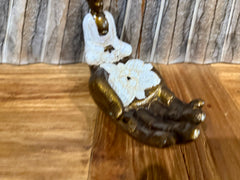 NEW Balinese Resin Buddha Hand Incense Holder - Bali Buddha Incense Stick Holder
