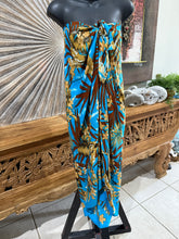 Bali Beach Mumu Sarong - Balinese Sarong Dress - Tie Up Tube Sarong S-XL