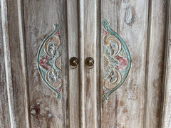Authentic Balinese Teak Doors in Frame - Hand Carved Bali Doors STUNNING!!
