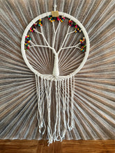 Balinese Handmade Tree of Life Dream Catcher - Macrame Tree of Life Wall Art