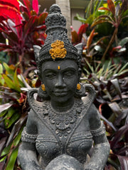NEW Balinese Concrete Dewi Water Feature - Bali Water Feature - Bali Dewi Statue