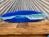 NEW Bali Handmade Air Brushed Surfboard Wall Decor 80cm - Bali Surfboard Art