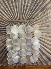 NEW Balinese Capiz Shell Windchime / Mobile - 5 Strand Bar Bali Chimes